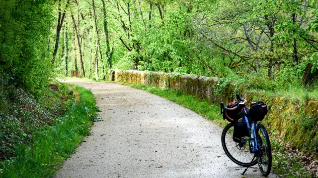 Sur La Veloroute Vallee Du Lot 88 Laurene Philippot