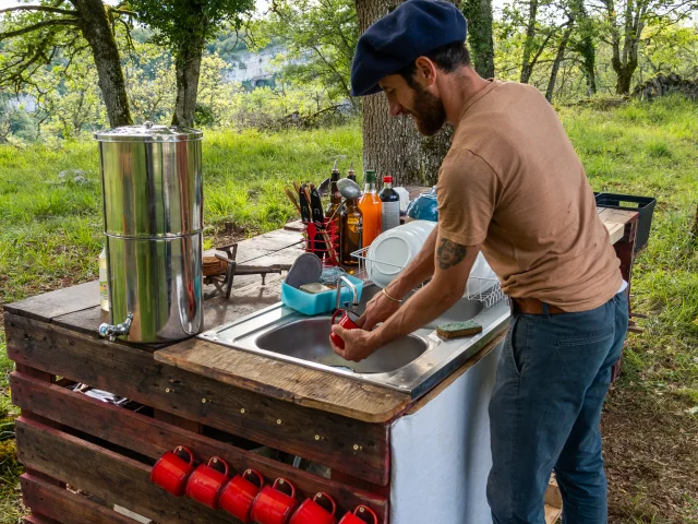 Installation de la partie cuisine