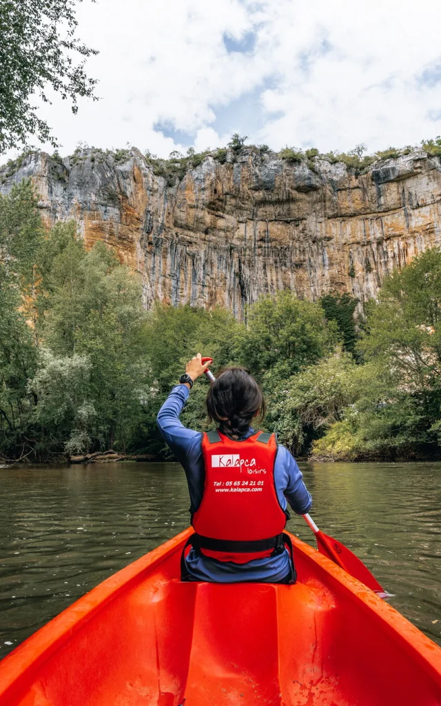 Canoë sur le Célé