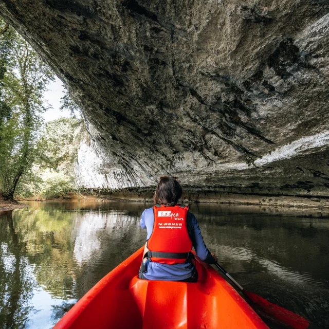 Canoë sur le Célé