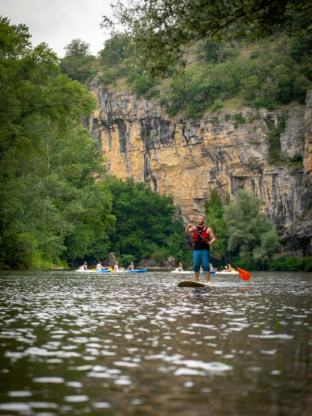 Paddle sur la Dordogne