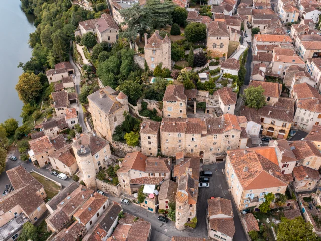 Vue drone de Puy-L'Evêque