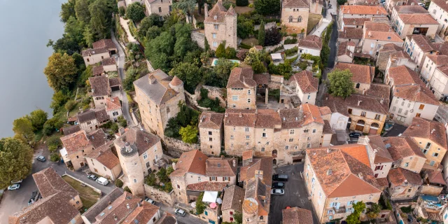 Vue drone de Puy-L'Evêque