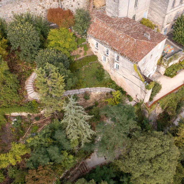 Vue drone de Puy-L'Evêque