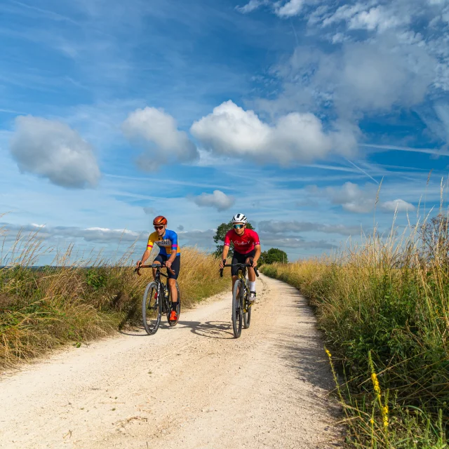 Vélo gravel à Lalbenque