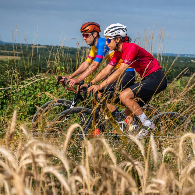 Vélo gravel à Lalbenque