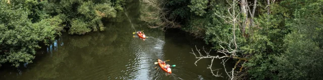 Canoë sur le Célé