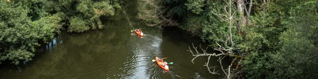 Canoë sur le Célé