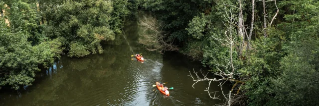 Canoë sur le Célé