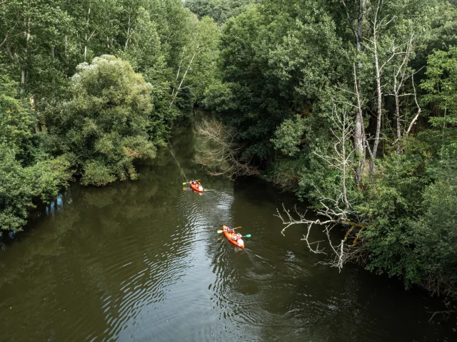 Canoë sur le Célé