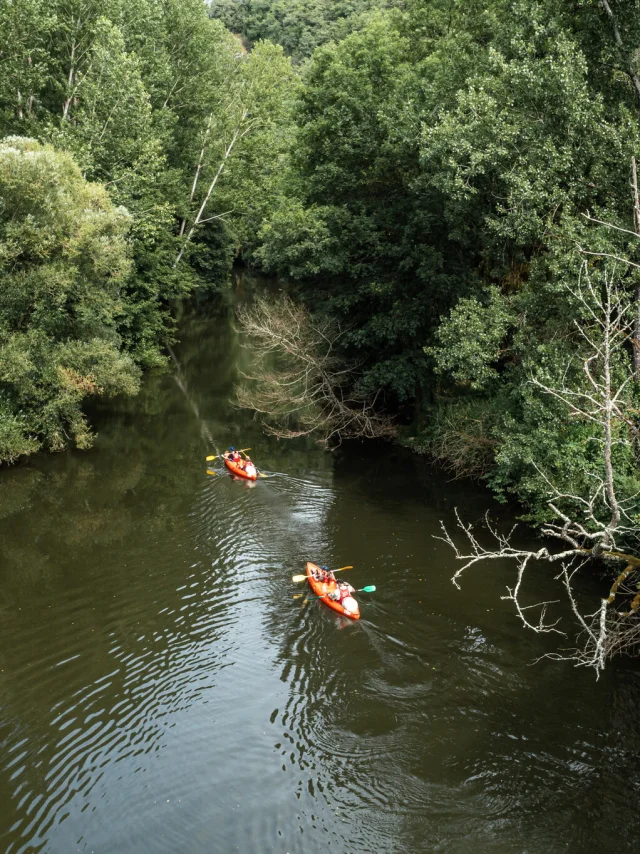 Canoë sur le Célé