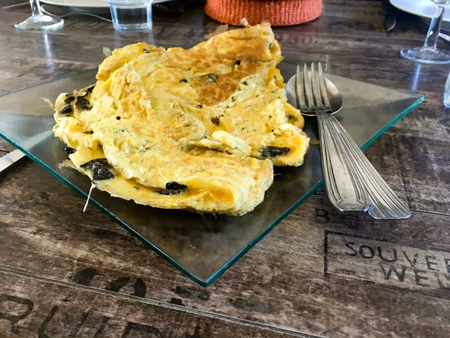 Omelette aux truffes