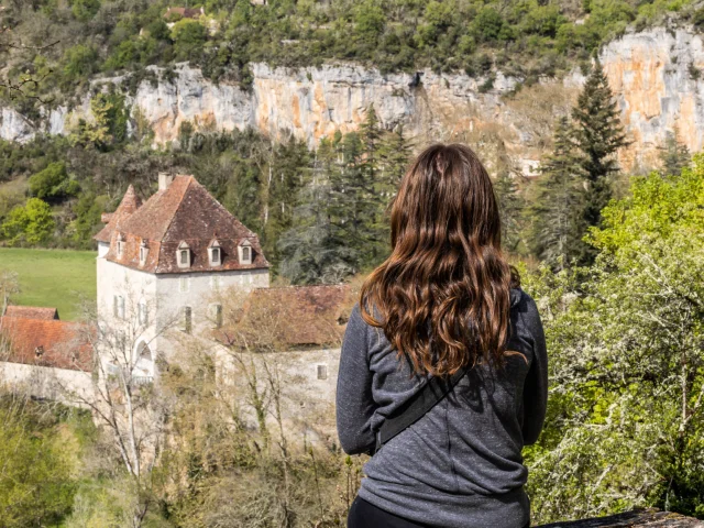 Contemplation du Château de Sauliac