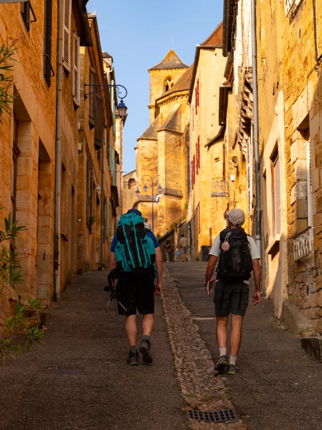 Dans les ruelles de Gourdon