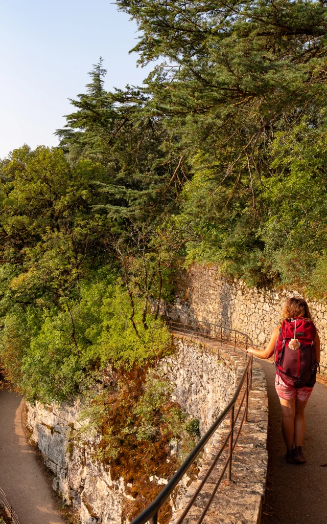 Sur le chemin de croix à Rocamadour