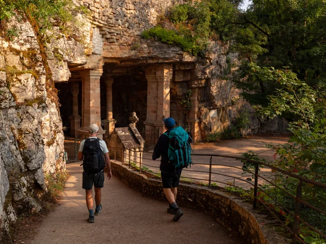 Sur le chemin de croix à Rocamadour