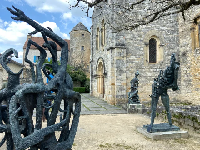 Sculpture de Zakine - Les Arques