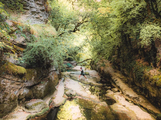 Moulin du Saut - ruisseau de l'Alzou