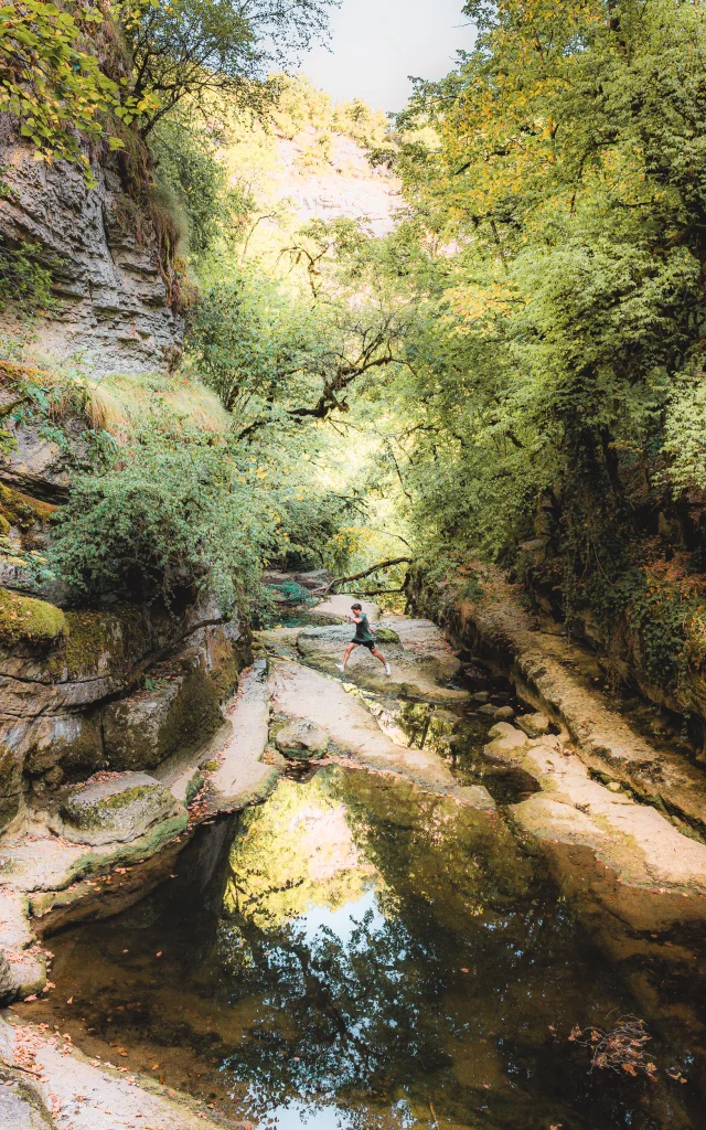 Moulin du Saut - ruisseau de l'Alzou